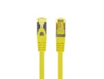 PATCHCORD KAT.6A S/FTP LSZH CU 5M ŻÓŁTY FLUKE PASSED LANBERG