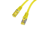 PATCHCORD KAT.6A S/FTP LSZH CU 5M ŻÓŁTY FLUKE PASSED LANBERG