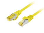 PATCHCORD KAT.6A S/FTP LSZH CU 5M ŻÓŁTY FLUKE PASSED LANBERG