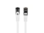 PATCHCORD KAT.8.1 S/FTP LSZH CU 0.5M BIAŁY FLUKE PASSED LANBERG