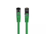 PATCHCORD KAT.8.1 S/FTP LSZH CU 0.5M ZIELONY FLUKE PASSED LANBERG