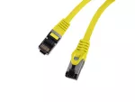 PATCHCORD KAT.8.1 S/FTP LSZH CU 1.5M ŻÓŁTY FLUKE PASSED LANBERG