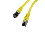 PATCHCORD KAT.8.1 S/FTP LSZH CU 1.5M ŻÓŁTY FLUKE PASSED LANBERG