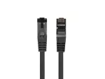 PATCHCORD KAT.8.1 S/FTP LSZH CU 1M CZARNY FLUKE PASSED LANBERG