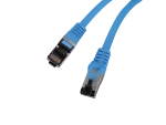 PATCHCORD KAT.8.1 S/FTP LSZH CU 1M NIEBIESKI FLUKE PASSED LANBERG