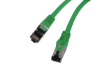 PATCHCORD KAT.8.1 S/FTP LSZH CU 1M ZIELONY FLUKE PASSED LANBERG