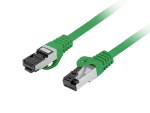 PATCHCORD KAT.8.1 S/FTP LSZH CU 1M ZIELONY FLUKE PASSED LANBERG