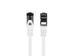 PATCHCORD KAT.8.1 S/FTP LSZH CU 3M BIAŁY FLUKE PASSED LANBERG