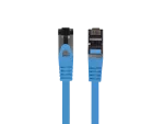 PATCHCORD KAT.8.1 S/FTP LSZH CU 3M NIEBIESKI FLUKE PASSED LANBERG