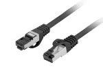 PATCHCORD KAT.8.1 S/FTP LSZH CU 5M CZARNY FLUKE PASSED LANBERG