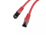 PATCHCORD KAT.8.1 S/FTP LSZH CU 5M CZERWONY FLUKE PASSED LANBERG