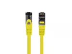 PATCHCORD KAT.8.1 S/FTP LSZH CU 5M ŻÓŁTY FLUKE PASSED LANBERG