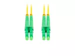 PATCHCORD ŚWIATŁOWODOWY SM LC/APC-LC/APC DUPLEX 3.0MM LSZH G657A1 1M ŻÓŁTY LANBERG