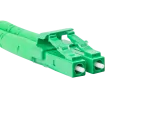 PATCHCORD ŚWIATŁOWODOWY SM LC/APC-LC/APC DUPLEX 3.0MM LSZH G657A1 2M ŻÓŁTY LANBERG