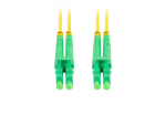 PATCHCORD ŚWIATŁOWODOWY SM LC/APC-LC/APC DUPLEX 3.0MM LSZH G657A1 3M ŻÓŁTY LANBERG
