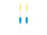 PATCHCORD ŚWIATŁOWODOWY SM LC/UPC-LC/UPC SIMPLEX 3.0MM LSZH G657A1 10M ŻÓŁTY LANBERG