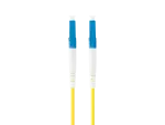 PATCHCORD ŚWIATŁOWODOWY SM LC/UPC-LC/UPC SIMPLEX 3.0MM LSZH G657A1 10M ŻÓŁTY LANBERG