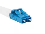 PATCHCORD ŚWIATŁOWODOWY SM SC/UPC-LC/UPC DUPLEX 3.0MM LSZH G657A1 1M ŻÓŁTY LANBERG