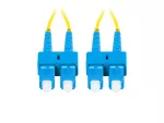 PATCHCORD ŚWIATŁOWODOWY SM SC/UPC-SC/UPC DUPLEX 3.0MM LSZH G657A1 5M ŻÓŁTY LANBERG