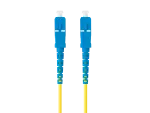 PATCHCORD ŚWIATŁOWODOWY SM SC/UPC-SC/UPC SIMPLEX 3.0MM LSZH G657A1 2M ŻÓŁTY LANBERG
