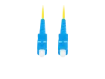PATCHCORD ŚWIATŁOWODOWY SM SC/UPC-SC/UPC SIMPLEX 3.0MM LSZH G657A1 2M ŻÓŁTY LANBERG