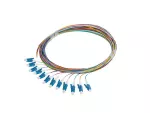 PIGTAIL ŚWIATŁOWÓD SM LC/UPC EASY STRIP 9/125 G657A1 12X2M MULTIKOLOR LANBERG