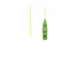 PIGTAIL ŚWIATŁOWÓD SM LSH/APC EASY STRIP 9/125 G657A1 2M ŻÓŁTY LANBERG