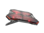 PODSTAWKA CHŁODZĄCA POD LAPTOPA GENESIS OXID 260 15.6-17.3" Z 4 WENTYLATORAMI, PODŚWIETLENIE, 2 USB