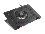PODSTAWKA CHŁODZĄCA POD LAPTOPA GENESIS OXID 450 RGB 15.6" Z WENTYLATOREM, PODŚWIETLENIE, 2 USB