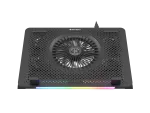 PODSTAWKA CHŁODZĄCA POD LAPTOPA GENESIS OXID 450 RGB 15.6" Z WENTYLATOREM, PODŚWIETLENIE, 2 USB