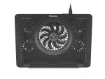 PODSTAWKA CHŁODZĄCA POD LAPTOPA GENESIS OXID 450 RGB 15.6" Z WENTYLATOREM, PODŚWIETLENIE, 2 USB