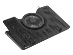 PODSTAWKA CHŁODZĄCA POD LAPTOPA GENESIS OXID 550 15.6-17.3" Z 5 WENTYLATORAMI, PODŚWIETLENIE, 1 USB