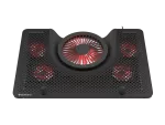 PODSTAWKA CHŁODZĄCA POD LAPTOPA GENESIS OXID 550 15.6-17.3" Z 5 WENTYLATORAMI, PODŚWIETLENIE, 1 USB