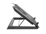 PODSTAWKA CHŁODZĄCA POD LAPTOPA GENESIS OXID 550 15.6-17.3" Z 5 WENTYLATORAMI, PODŚWIETLENIE, 1 USB