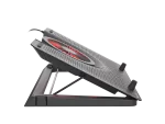 PODSTAWKA CHŁODZĄCA POD LAPTOPA GENESIS OXID 550 15.6-17.3" Z 5 WENTYLATORAMI, PODŚWIETLENIE, 1 USB