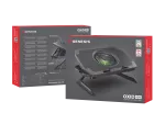 PODSTAWKA CHŁODZĄCA POD LAPTOPA GENESIS OXID 850 RGB 15.6"-17.3" Z 5 WENTYLATORAMI, PODŚWIETLENIE