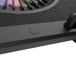 PODSTAWKA CHŁODZĄCA POD LAPTOPA GENESIS OXID 850 RGB 15.6"-17.3" Z 5 WENTYLATORAMI, PODŚWIETLENIE