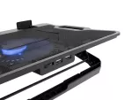 PODSTAWKA CHŁODZĄCA POD LAPTOPA NATEC DIPPER 2 12.1-17.3" Z WENTYLATOREM, PODŚWIETLENIE, 2 USB