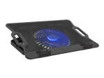 PODSTAWKA CHŁODZĄCA POD LAPTOPA NATEC DIPPER 2 12.1-17.3" Z WENTYLATOREM, PODŚWIETLENIE, 2 USB