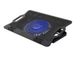 PODSTAWKA CHŁODZĄCA POD LAPTOPA NATEC DIPPER 2 12.1-17.3" Z WENTYLATOREM, PODŚWIETLENIE, 2 USB