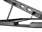 PODSTAWKA CHŁODZĄCA POD LAPTOPA NATEC ORIOLE 15.6-17.3" Z 3 WENTYLATORAMI, PODŚWIETLENIE, 2 USB