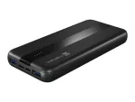 POWERBANK NATEC TREVI SLIM Q V2 10000MAH PD USB-C 20W + USB-A 18W + KABEL USB-C - USB-C