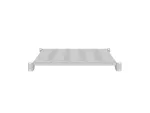 PÓŁKA DO SZAF 19" 1000MM SZARA LANBERG (1U/483X700MM UDŹWIG DO 25KG, MONTAŻ 4 PUNKTOWY)