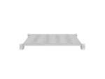PÓŁKA DO SZAF 19" 1000MM SZARA LANBERG (1U/483X700MM UDŹWIG DO 25KG, MONTAŻ 4 PUNKTOWY)