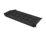 PÓŁKA DO SZAF 19" 350/450/600/800/1000MM CZARNA LANBERG (1U/483X220MM UDŹWIG DO 25KG)