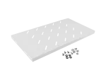 PÓŁKA DO SZAF 19" 450MM SZARA LANBERG (1U/486X270MM UDŹWIG DO 120KG, MONTAŻ 4 PUNKTOWY)