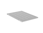 PÓŁKA DO SZAF 19" 800MM SZARA LANBERG (1U/480X675MM UDŹWIG DO 120KG, MONTAŻ 4 PUNKTOWY)