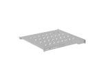 PÓŁKA DO SZAF 19" 800MM SZARA LANBERG (1U/483X500MM UDŹWIG DO 25KG, MONTAŻ 4 PUNKTOWY)