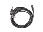 PRZEDŁUŻACZ AUDIO MINIJACK 3.5MM M/F 3 PIN 3M CZARNY LANBERG