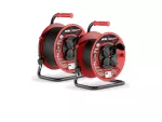 PRZEDŁUŻACZ BĘBNOWY IP44 30M 4X2P+Z, 16A, 3680W, PRZEWÓD 3X2.5MM H05RR-F ACAR